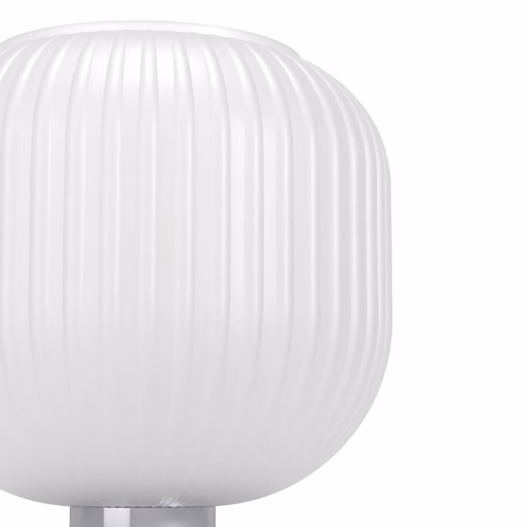 EGLO Lampada da tavolo Dasmina, Bianco / Opale, Soggiorno / Sala da pranzo, Vetro, Giovanile, Lampada da tavolo