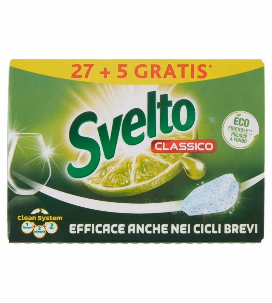 Tabs Lavastoviglie Classico 27+5 pz