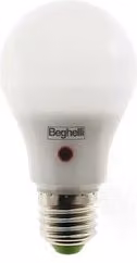 Lampadina LED Beghelli SAVING LED Sensor 56158 con sensore di movimento, attacco E27, 12 W, 1300 lumen, luce bianco caldo