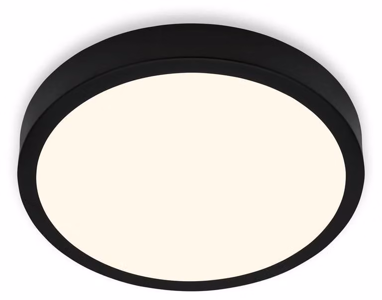 Briloner Leuchten ?Lampada da soffitto a LED, lampada da soffitto, luce bianca calda, lampada da incasso, lampada da incasso, nero, Ø 380x50 mm