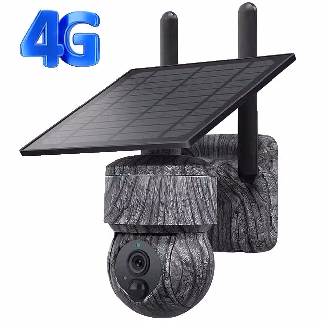 Fotocamera per la caccia solare, risoluzione 5MP, connettività 4G, aggiunta di una fotocamera EU 4G da 5MP con scheda da 128GB
