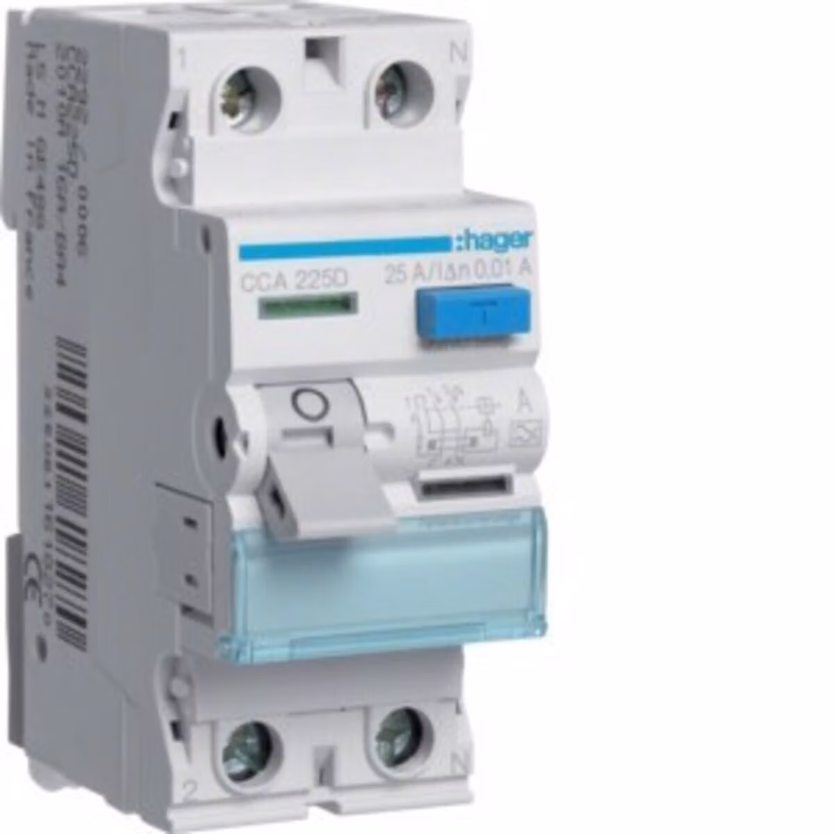 FI-Schutzschalter CCA225D 25A 2polig 0.01A A (CCA225D)