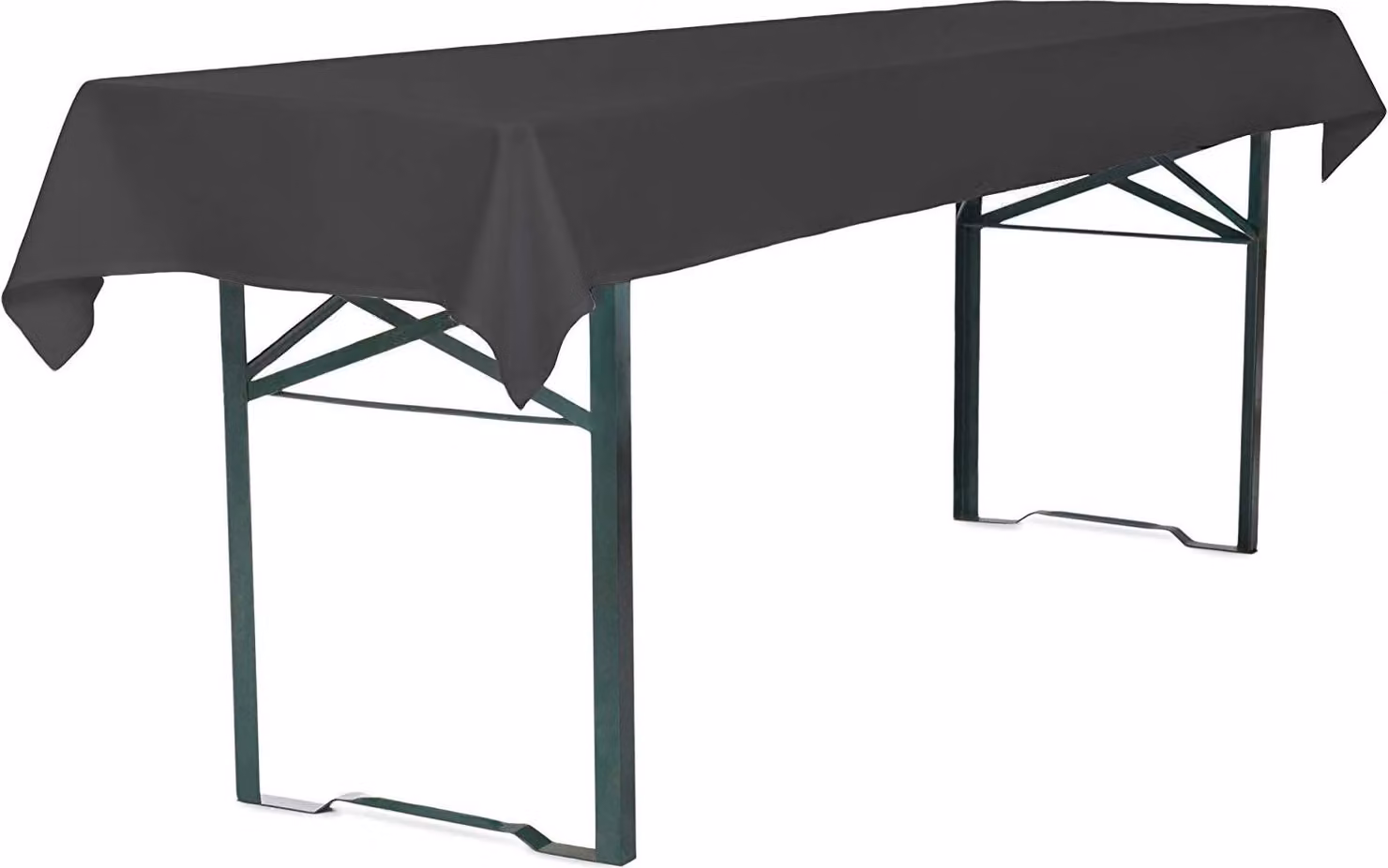 Tovaglia TexDeko per set tenda birra 100x250cm, lavabile (antracite)