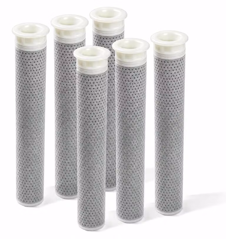 Omgoods - Cartucce filtranti di ricambio ASH138 per filtro doccia - Compatibili con ASH1516CH, confezione da 6 pezzi