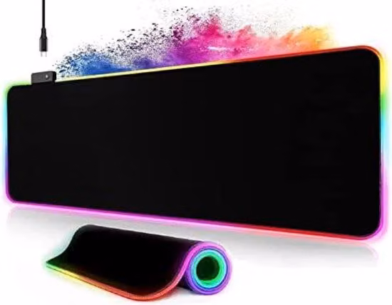 Tavolino da gaming XXL, 800 x 300 mm, in legno