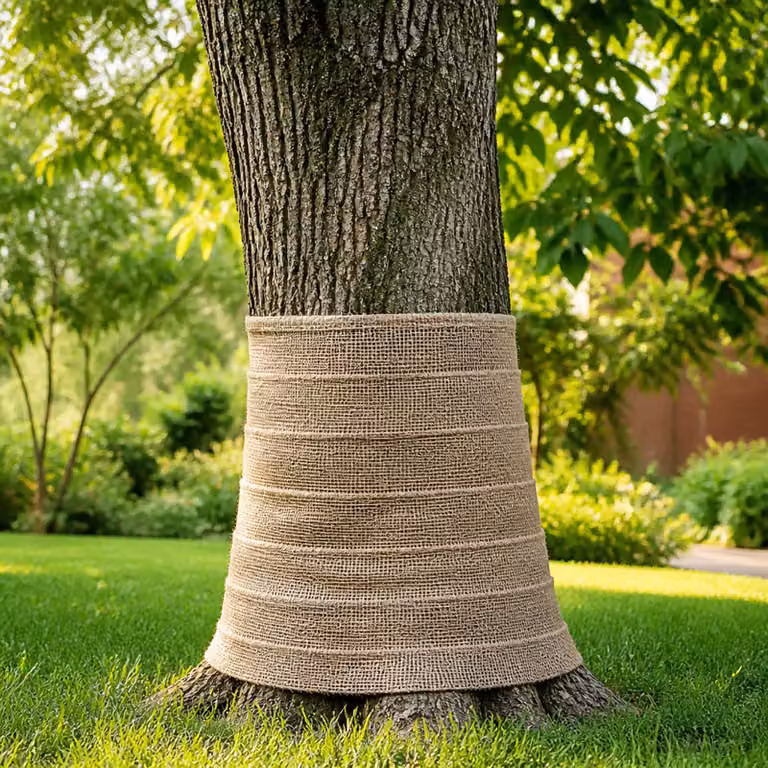 Rotolo di juta naturale vidaXL, colore beige, L: 50 cm, P: 10000 cm