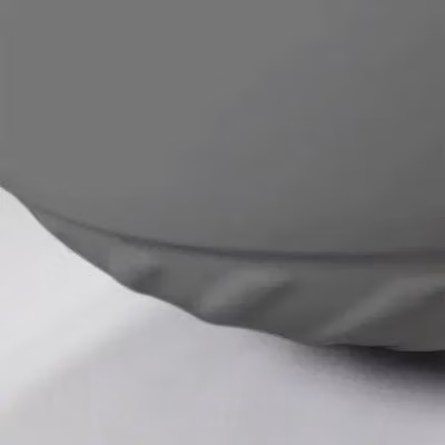 Lavabo da appoggio 40 cm grigio cemento con rilievi sul fondo Logos