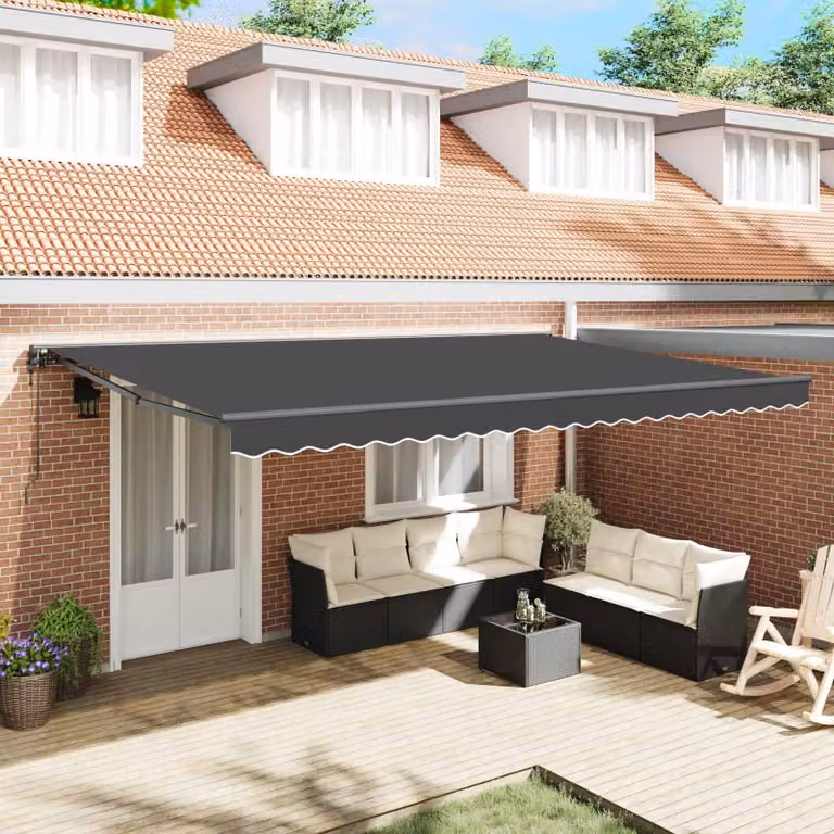 Maison Exclusive - Telaio per tenda da sole antracite 500 x 300 cm