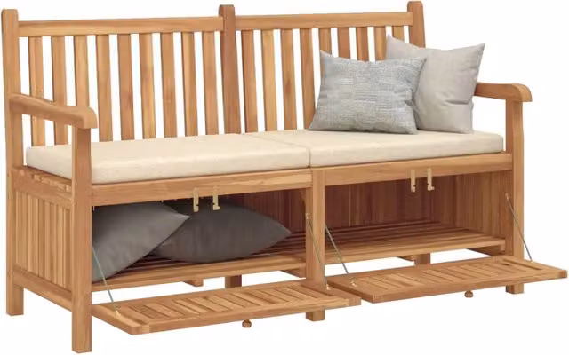 Panchina da Giardino | Panca da Giardino 150 x 60 x 90 cm Legno di teak solido