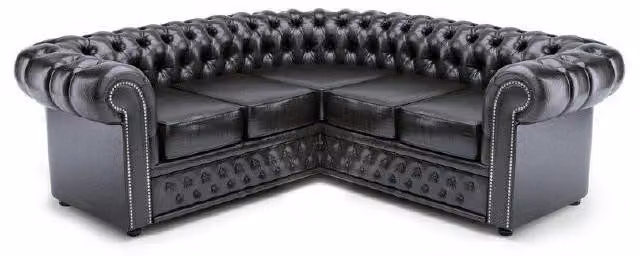 Chesterfield Sofa Ecke Eckcouch Ecksofa Polster Sitz Garnitur Eckgarnitur Lord