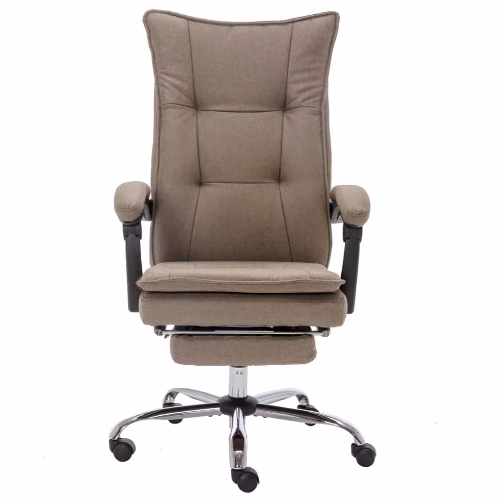 Sedia da Ufficio Grigio Talpa in Tessuto