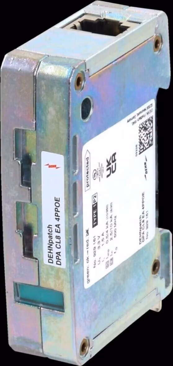 Dehn 929161 DEHNpatch DPA CL8 EA Scaricatore 4PPOE per reti dati (929161)