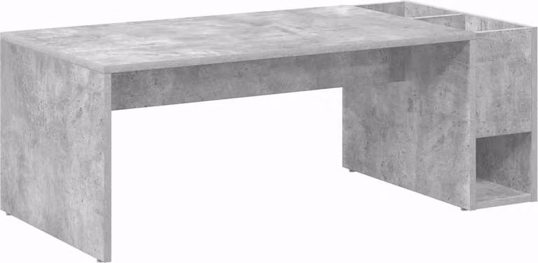 Tavolino da salotto Grigio cemento 101,5 x 50 x 37 cm