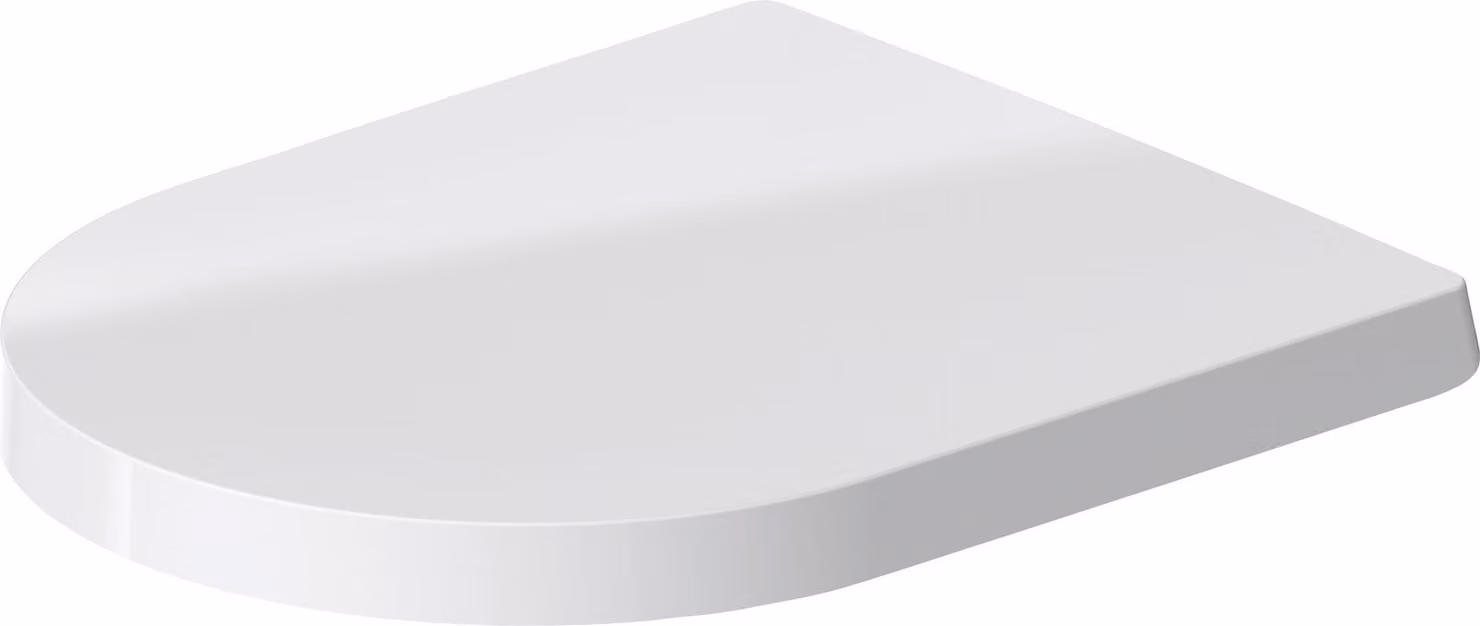 Duravit WC-Sitz ME by Starck m.Absenkautom. Scharniere edelstahl, weiss