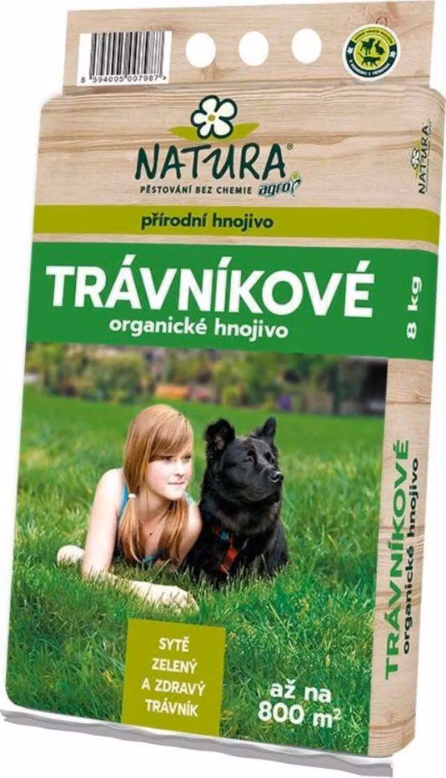Agro Natura Organické trávníkové hnojivo 8 kg