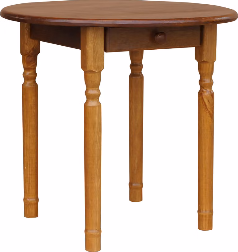 Tavolo da pranzo rotondo II Tavolo da cucina in rovere 90 cm