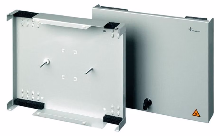 Telegärtner mini distributore a parete in fibra ottica W/H/D 320x280x54mm 100022178