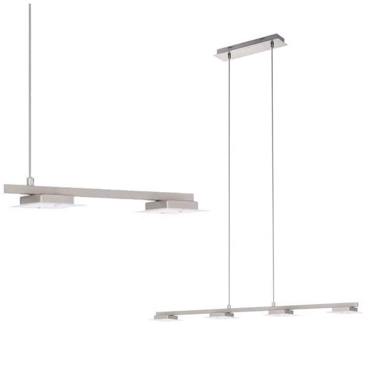 Eglo 97085 Laniena LED a sospensione 4x5,5W nichel satinato