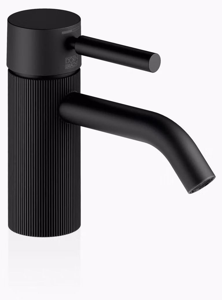 Dornbracht META Mitigeur monocommandé pour lavabo sans vidage, saillie 125mm, avec structure linéaire, 33529660-33, 33529660-33