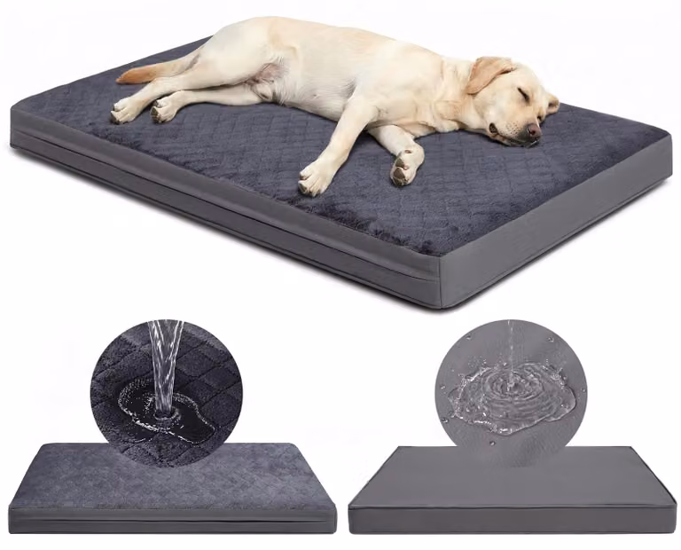 Omgoods - Cuccia ortopedica per cani di grossa taglia - XL, 119 x 73 cm