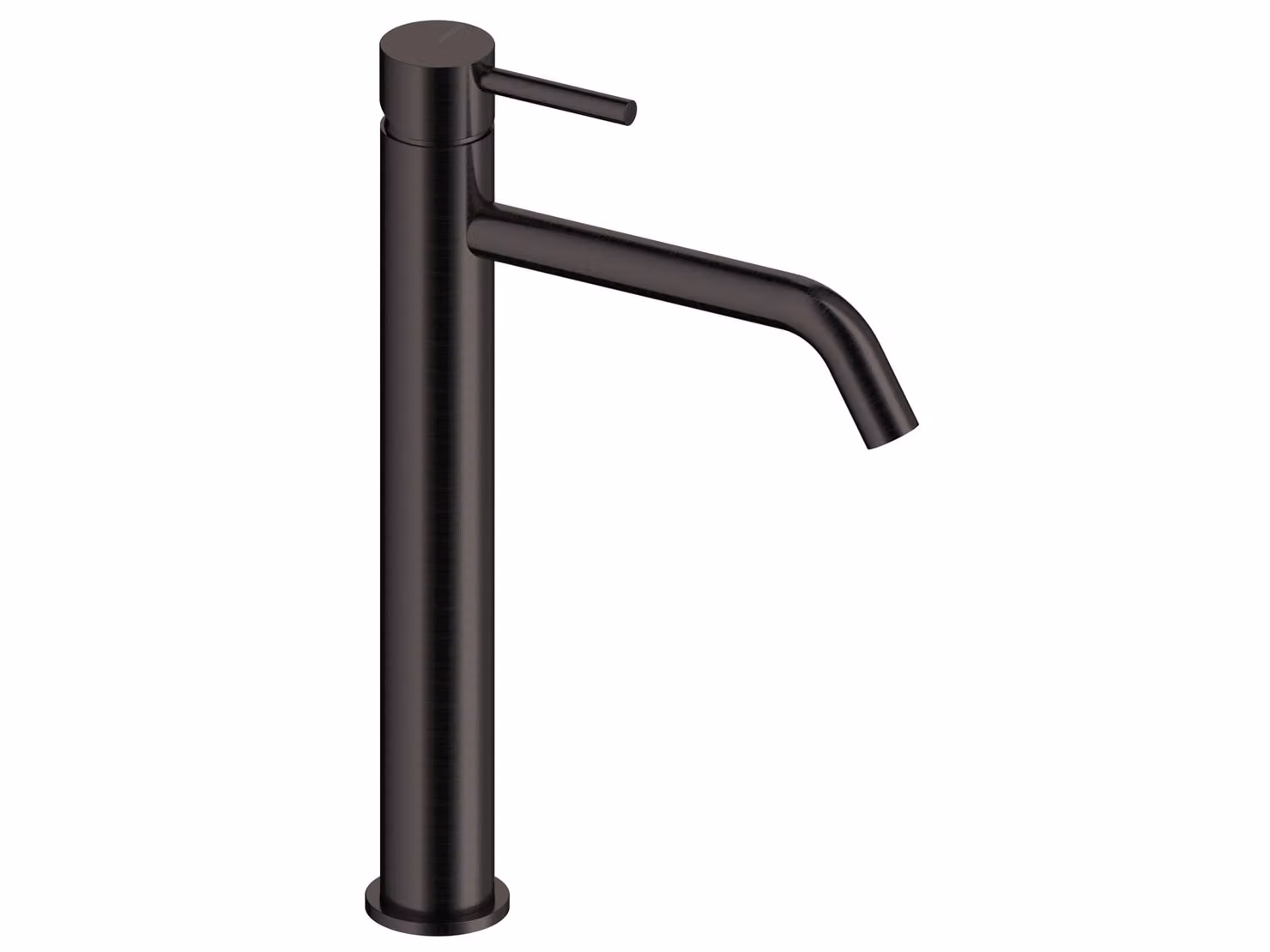 SANYCCES LOOP ColdOpen Miscelatore monocomando per lavabo 36,3 cm, nero metallizzato