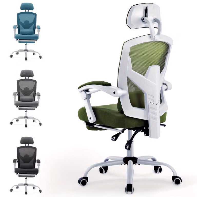 Sedia ergonomica da ufficio - Sedia da ufficio - Sedia da gaming - Sedia per ufficio - Sedia da lavoro - Altezza regolabile
