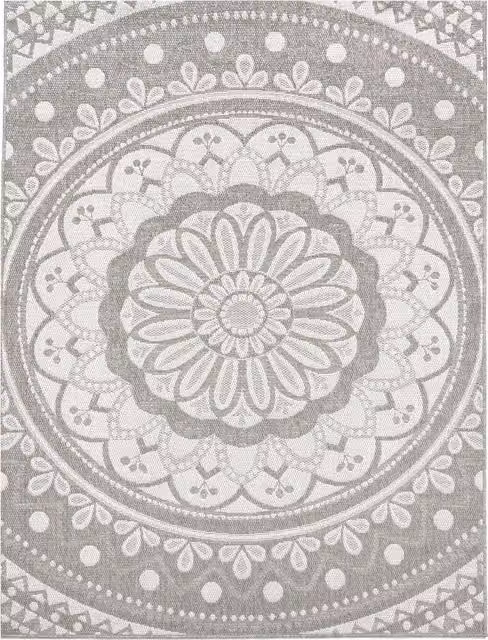 Tappeto per interni ed esterni Breezy grigio L: 340 cm, P: 240 cm