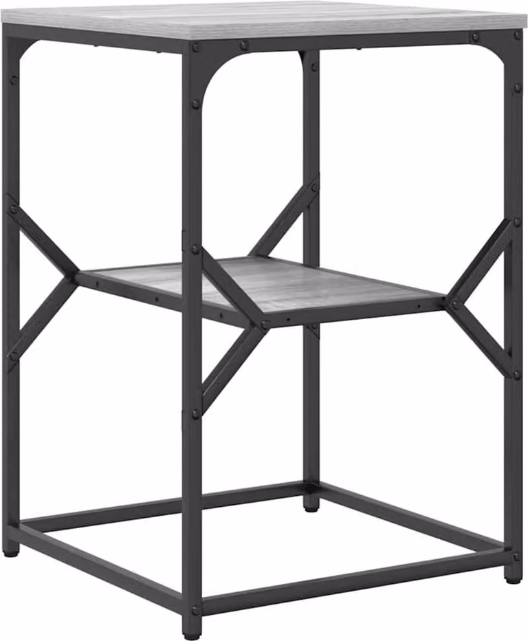 Tavolo laterale Grigio Sonoma 41 x 40 x 60 cm