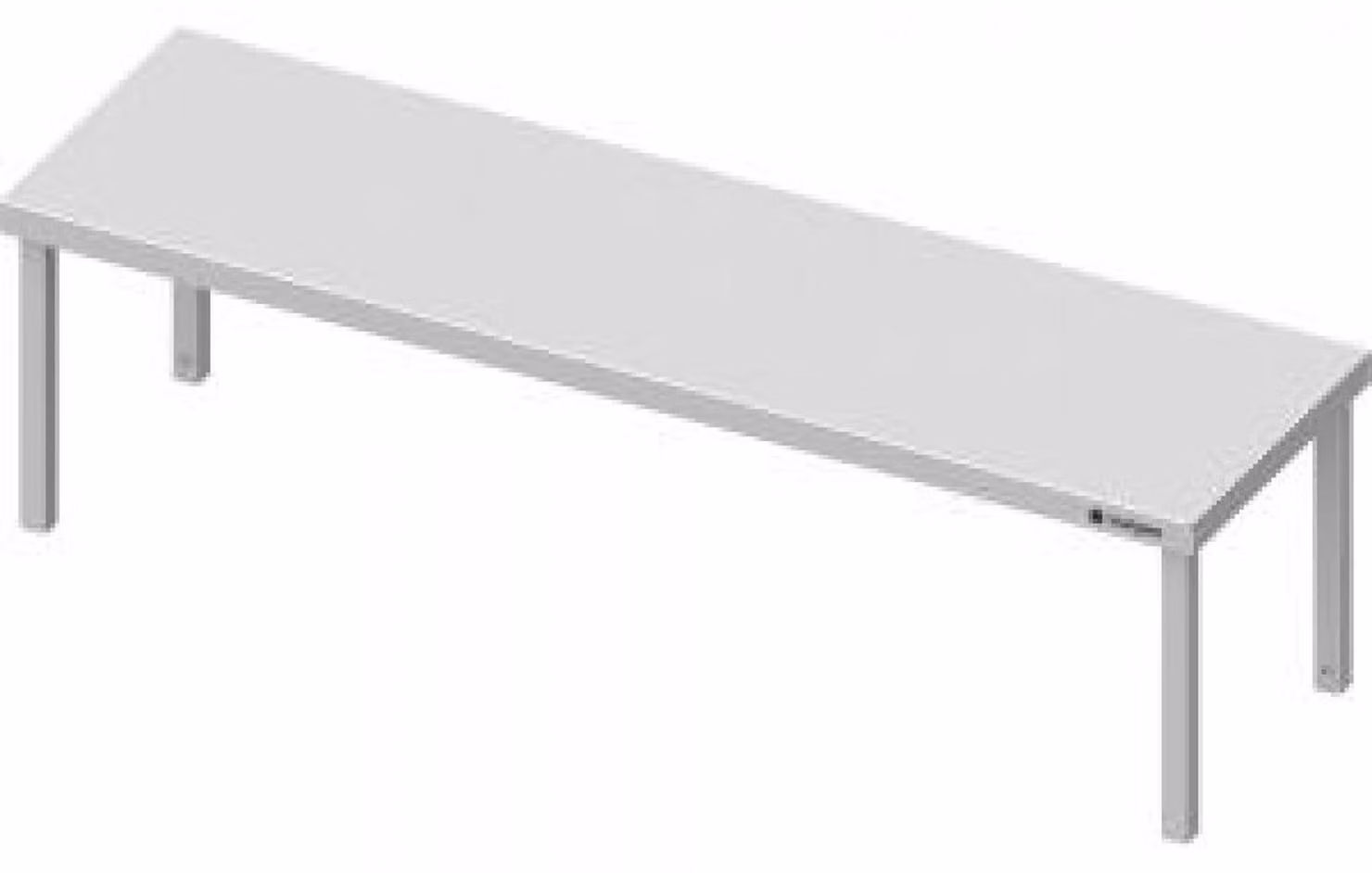 Scaffale aggiuntivo, 600x400x400 mm, saldato