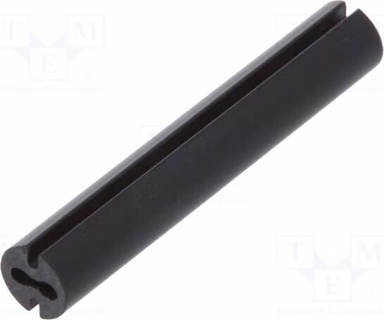 10 distanziatori, diametro esterno: 4,8 mm, diametro LED: 3 mm, lunghezza: 29 mm, colore: nero, codice prodotto: 8GE04V80546. Distanziatori