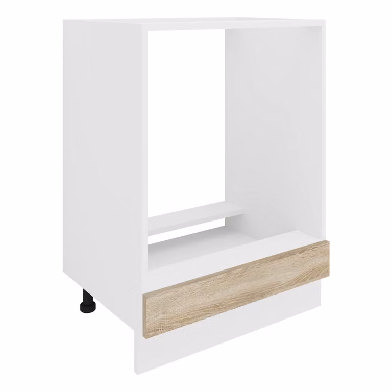Armadio per fornaci | Dimensioni ca. H. 82 x W. 60 x. T. 46 cm | Armadio per mobili | Piedi regolabili | Armadio da forno Esilo