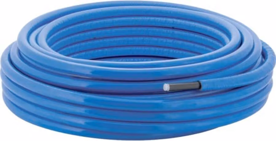Geberit Mepla tubo di sistema ML d16 L:50m rotondo preisolato 6mm blu