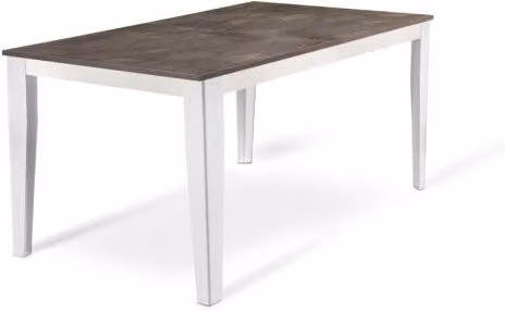 Tavolo da pranzo allungabile Big GIORDANOSHOP grigio con piano in melaminico opaco L/P/H: 130/290 x 80 x 76 cm