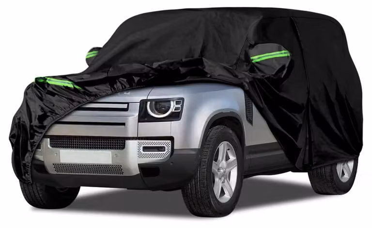 Copertura impermeabile per auto, adatta a Land Rover Defender 110 dal 2020 al 2024, ideale per la copertura completa all'aperto e protezione in tutte le condizioni atmosferiche