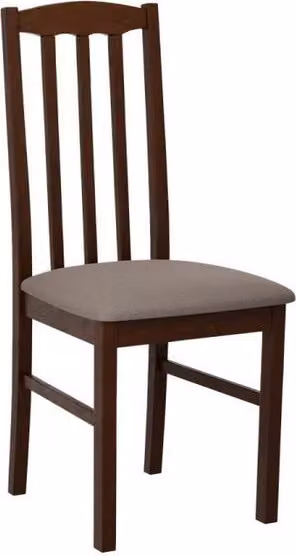 Sedia da pranzo imbottita EDON 12 - noce / marrone 1