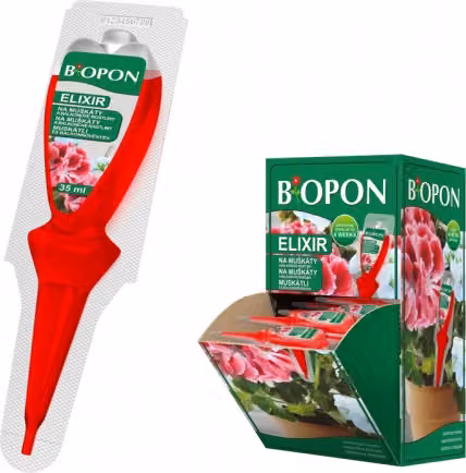 BIOPON ELIXIR fertilizzante per gerani e piante da balcone 35ml