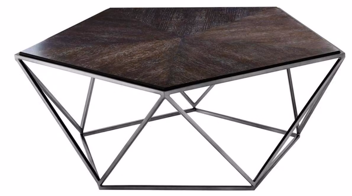 Tavolino Casa Padrino / tavolo da soggiorno 94 x 94 x h. 38 cm - Mobili