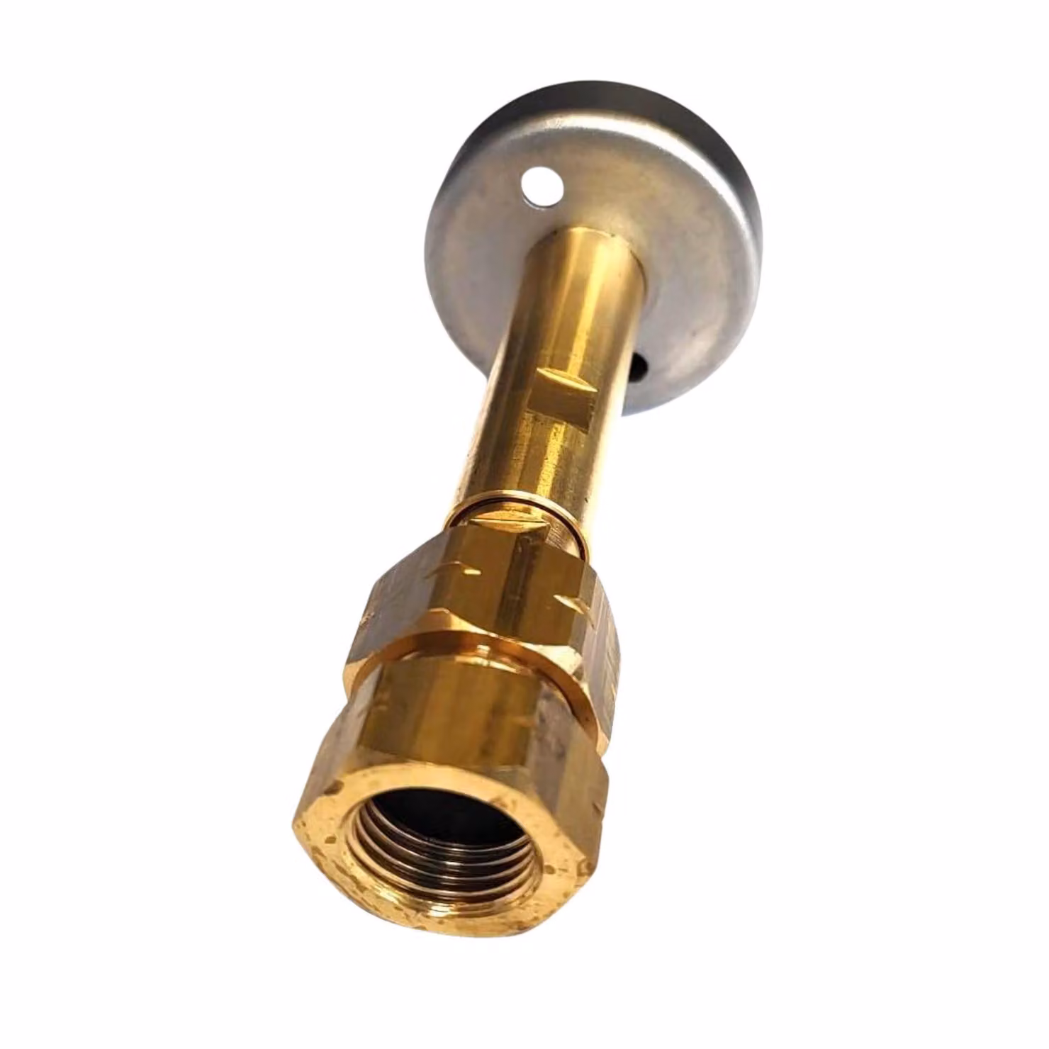 Adattatore per bombole GPL Zatech Adattatore di riempimento DISH universale W21,8 e W20 Filettatura per bombole di gas Italia Polonia Francia Acciaio inossidabile