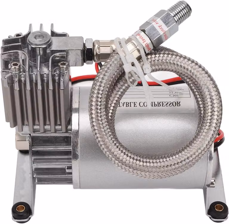 Compressore d'aria universale - Compressore robusto - Pompa d'aria - Compressore a 12V - Pompa d'aria 20A, 150 PSI