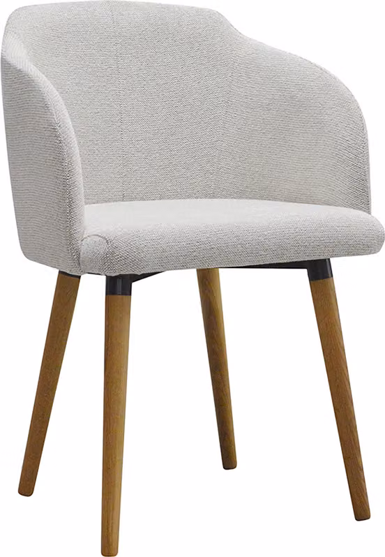 Stuhl 6x Esszimmer Polsterstuhl Lounge Sitz Sessel Set Club Fernseh Textil