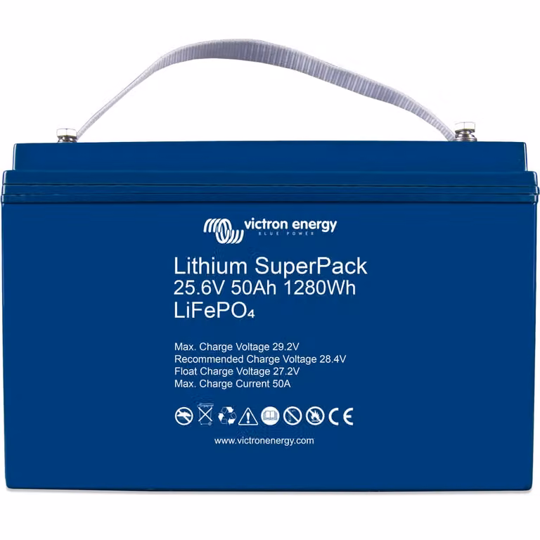 Victron SuperPack al litio 25,6V/50Ah (M8)