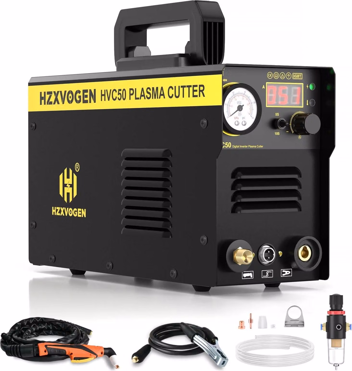 Fresa al plasma, tecnologia inverter, taglio efficiente del materiale, HVC50, spina UE