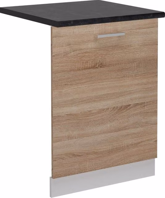 Pannello frontale per lavastoviglie Vicco R-Line Sonoma Bianco e Antracite, Larghezza: 60 cm
