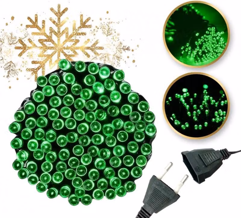 Luci LED verdi 200 pezzi per interni/esterni LAMP02ZIE