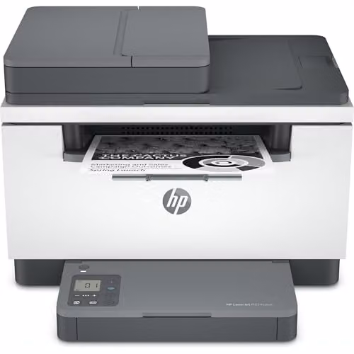 HP LaserJet M234sdwe 6GX01E, Stampante Multifunzione A4, Stampa Fronte e Retro Automatica in b/n, 29 ppm, WiFi, Ethernet, USB, ADF, Smart, No Fax, Schermo LCD a icone, Grigia