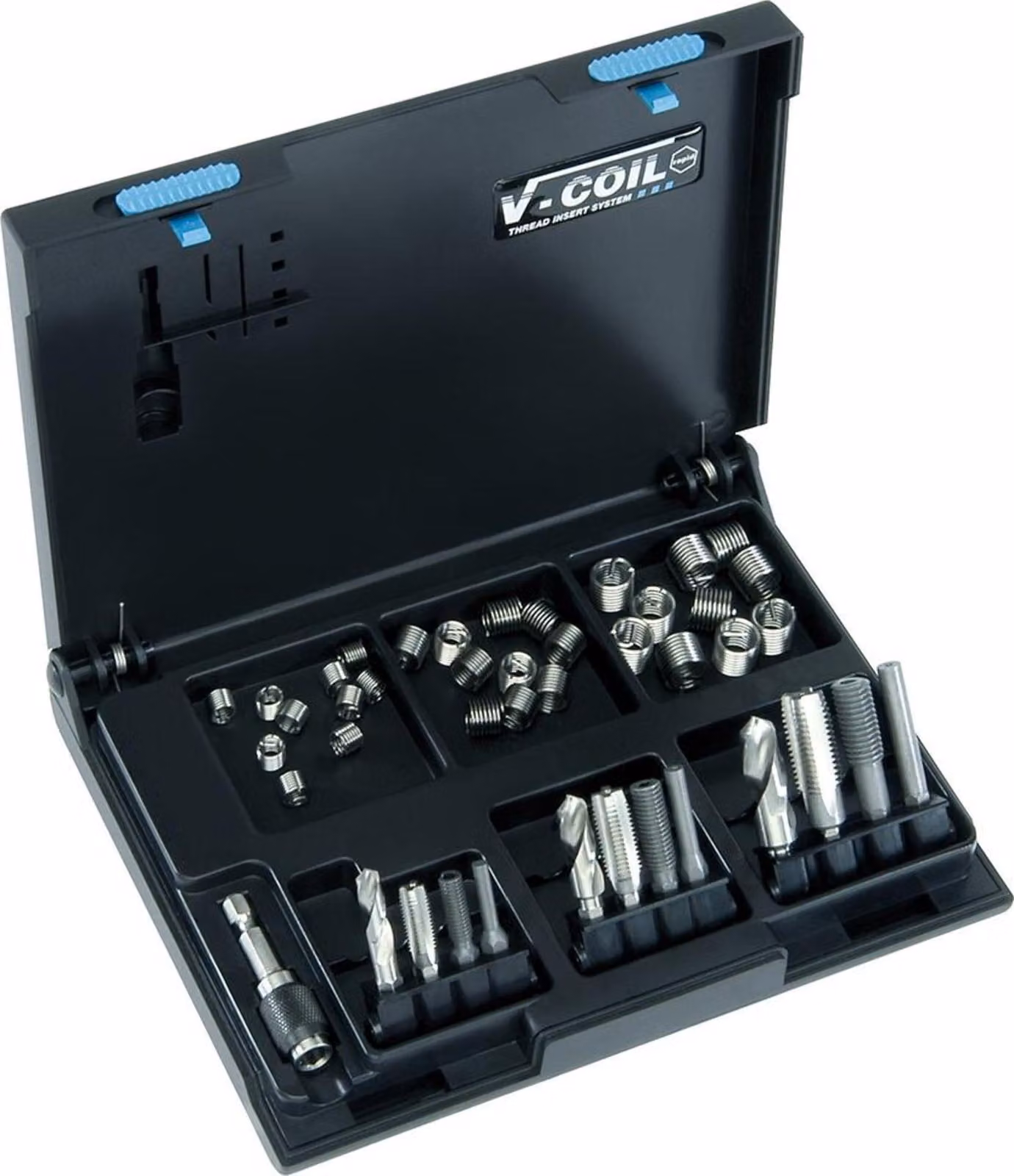 Set per la riparazione della filettatura RAPID M6-M10 V-COIL