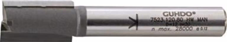 Fresa per scanalature HW Z2 D12 l20 L60 Guhdo | 4030289067803