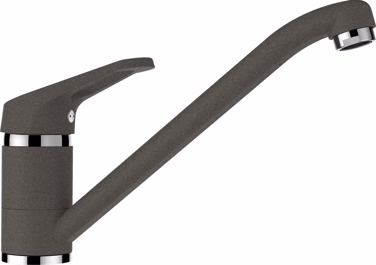 Rubinetto Schock Cosmo 525001GAS, asfalto, alta pressione, bocca fissa