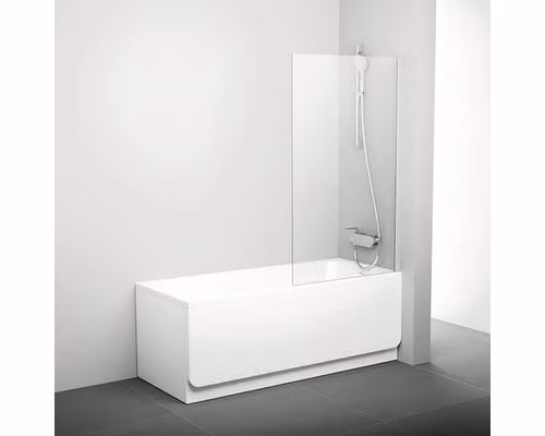 Schermo per vasca da bagno RAVAK Pivot PVS1-80 satinato+trasparente 79840U00Z1