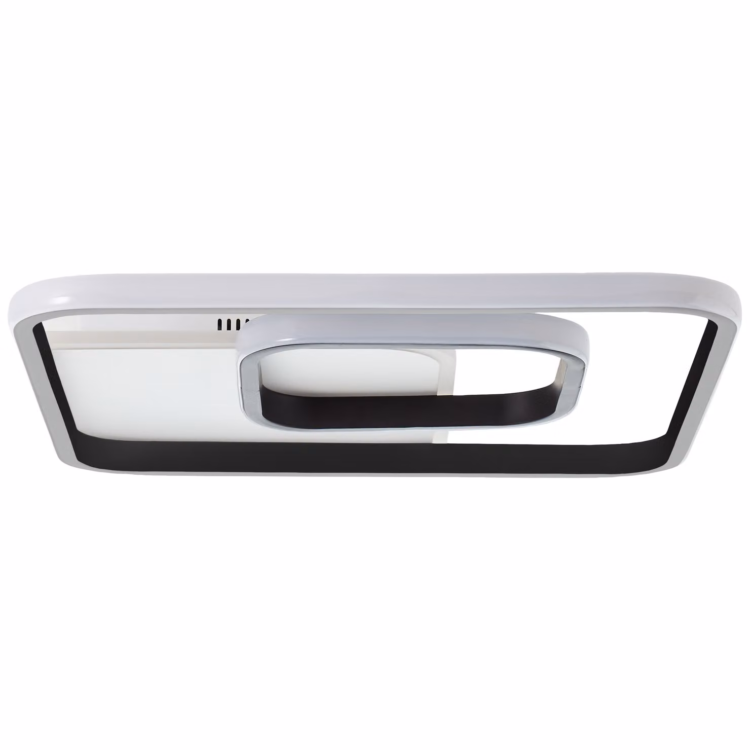 BRILLIANT Merapi Plafoniera LED 40x40cm bianco/nero G99388/75
